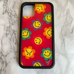 iPhone 11 Wildflower Phone Case Smiley Face Flowers